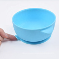 BPA free silicone plate cute baby silicone suction bowl